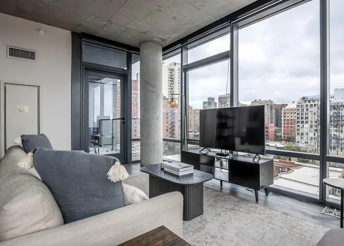 Lakeview 2br W Gym Grills Nr Lakefront Trail Chi-985 Apartment Chicago