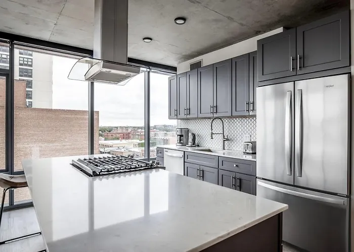 Apartment Lakeview 2br W Gym Grills Nr Lakefront Trail Chi-985